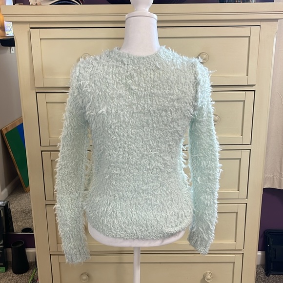 Free People September Song Polar Bear Sweater Size XS preowned - Picture 2 of 4